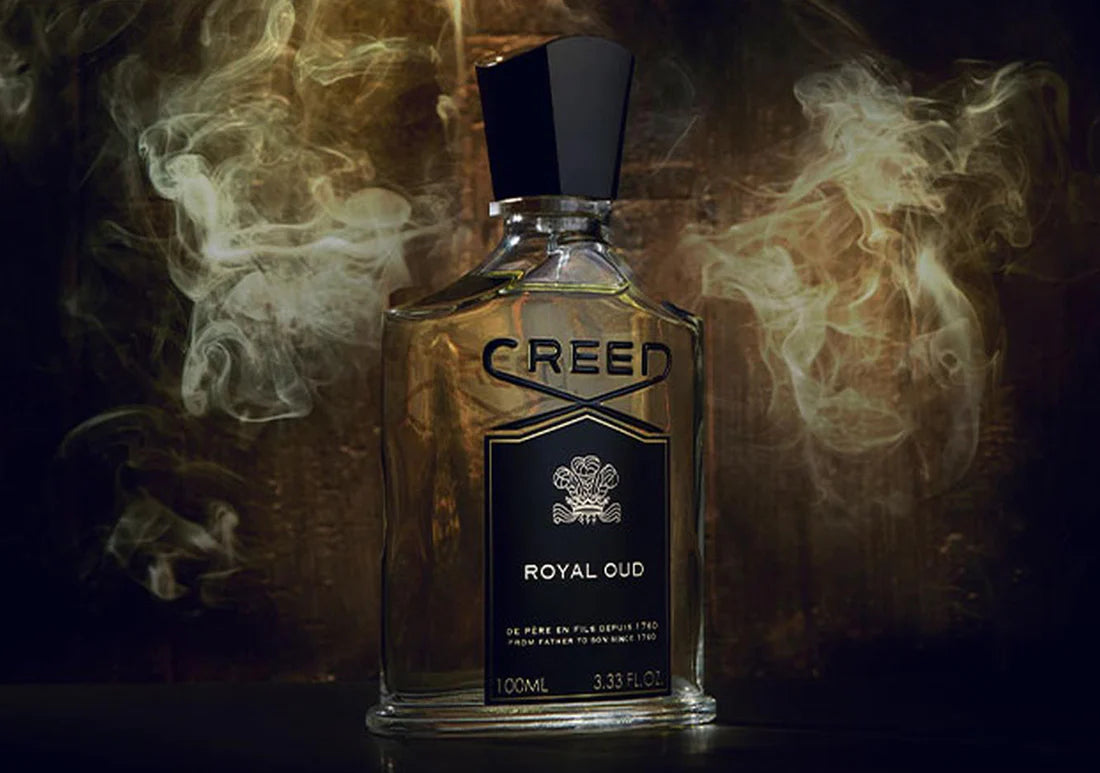 Royal Oud with Smoke around it 