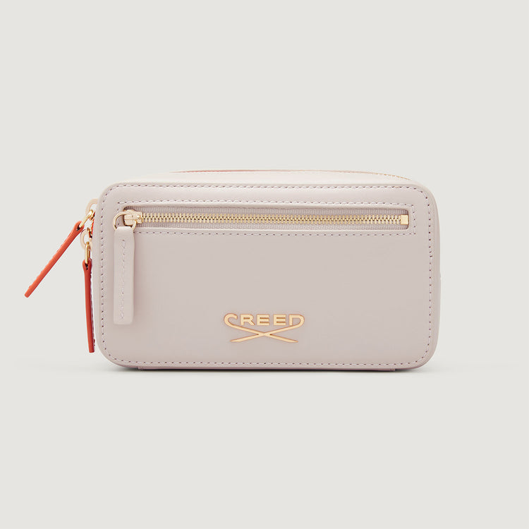 Leather Wash Bag - Fawn Leather Wash Bag - Fawn